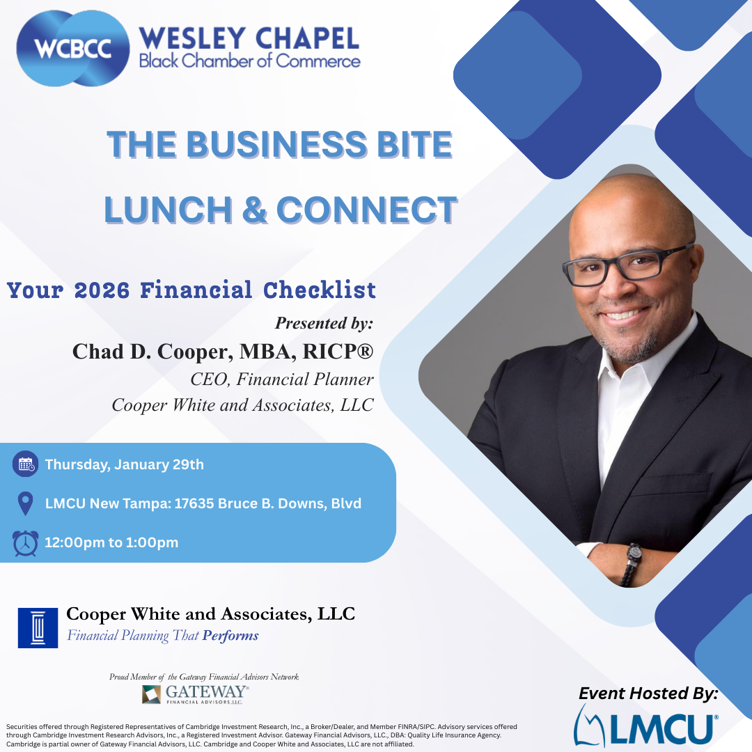 TheBusinessBite Lunch & Connect Event Flyer